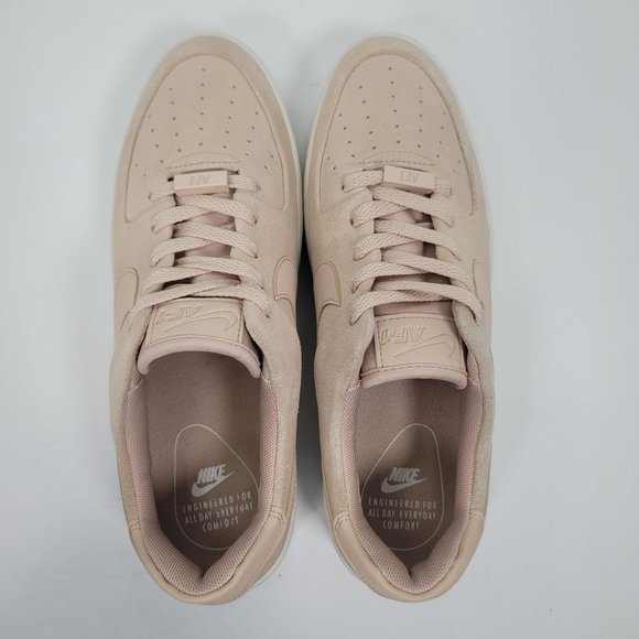 Nike Air Force 1 Sage Low Women's Particle Beige Shoes AR5339-201 US 10.5 - Picture 5 of 10